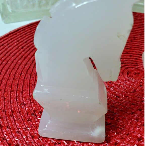 Knight  Onyx or Marble Aztec Chess Pieces Hand Carved Exquisite~Vintage~ - Picture 3 of 13